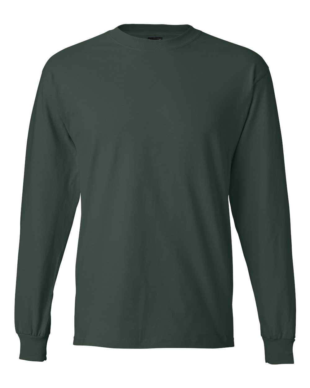 Hanes 5186 - Unisex Beefy-T® Long Sleeve T-Shirt - Deep Forest