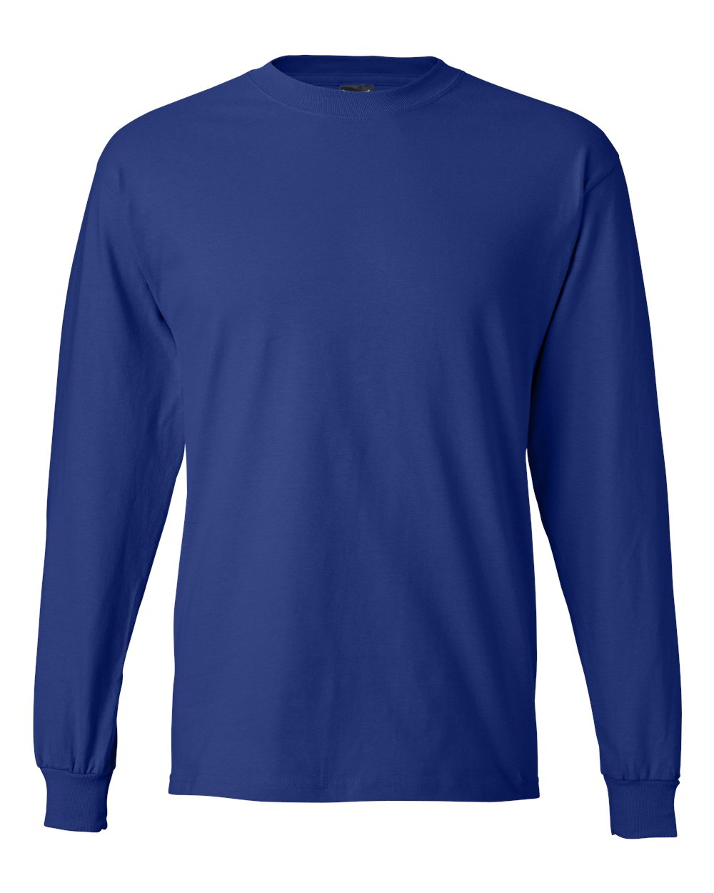 Hanes 5186 - Unisex Beefy-T® Long Sleeve T-Shirt - Deep Royal