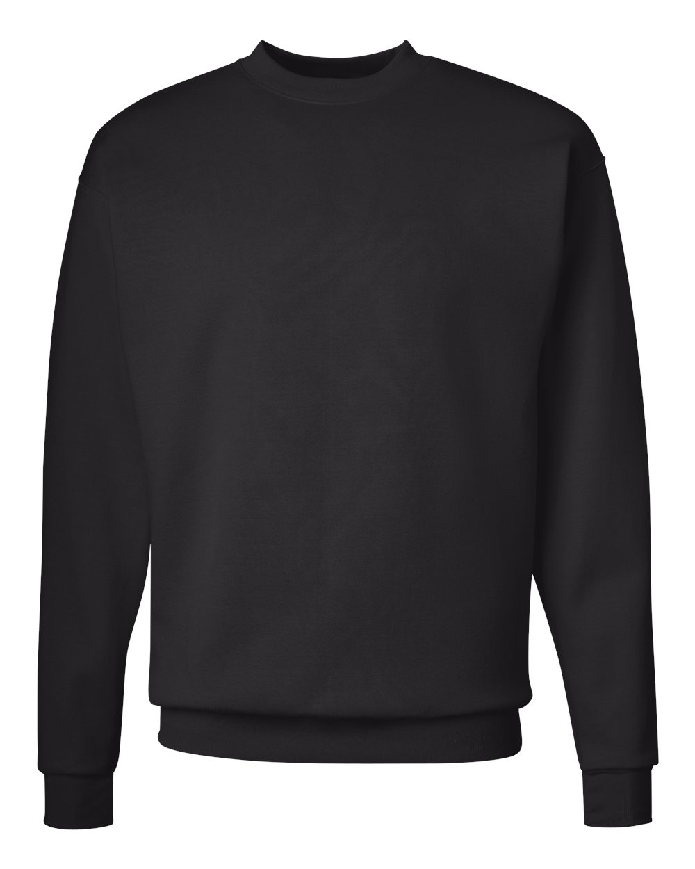 Hanes P160 - Unisex EcoSmart® Crewneck Sweatshirt - Black