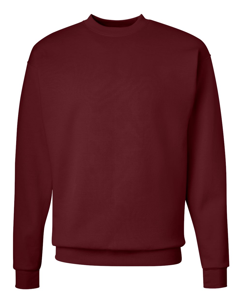 Hanes P160 - Unisex EcoSmart® Crewneck Sweatshirt - Maroon