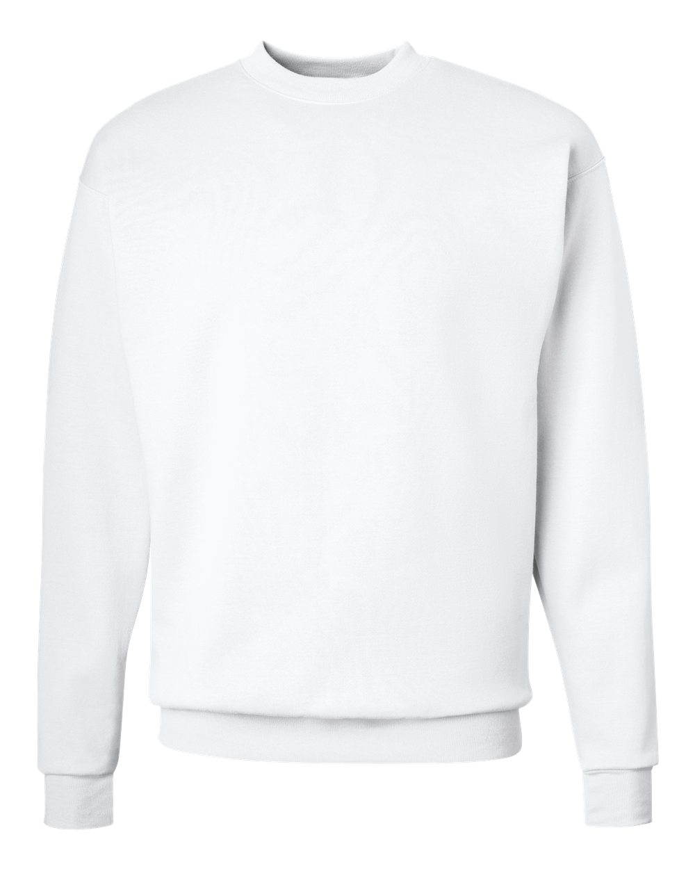 Hanes P160 - Unisex EcoSmart® Crewneck Sweatshirt - White