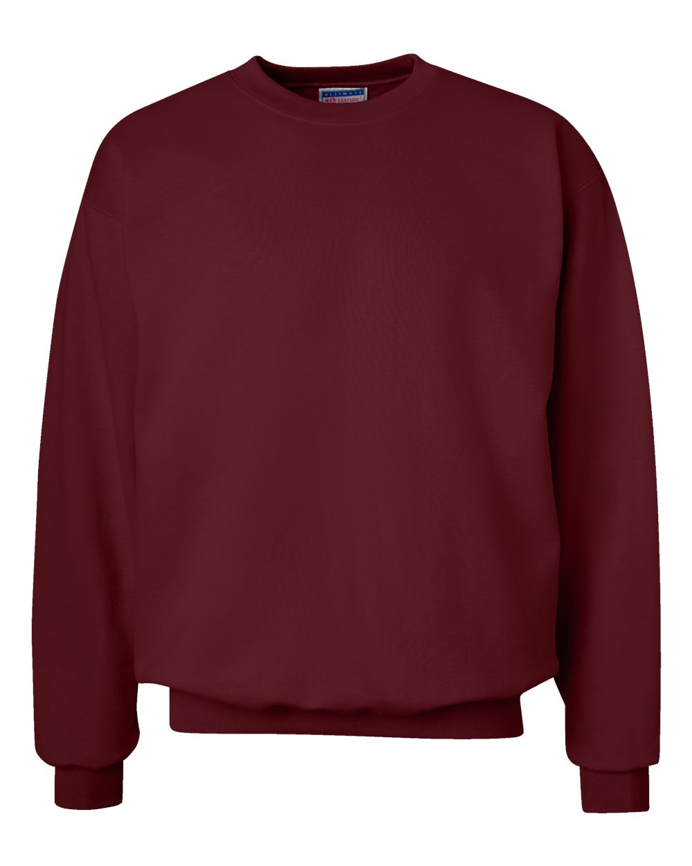 Hanes F260 - Unisex Ultimate Cotton® Crewneck Sweatshirt - Maroon