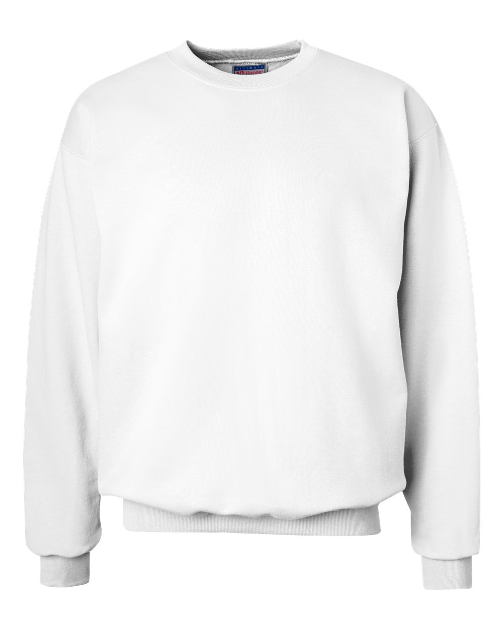 Hanes F260 - Unisex Ultimate Cotton® Crewneck Sweatshirt - White
