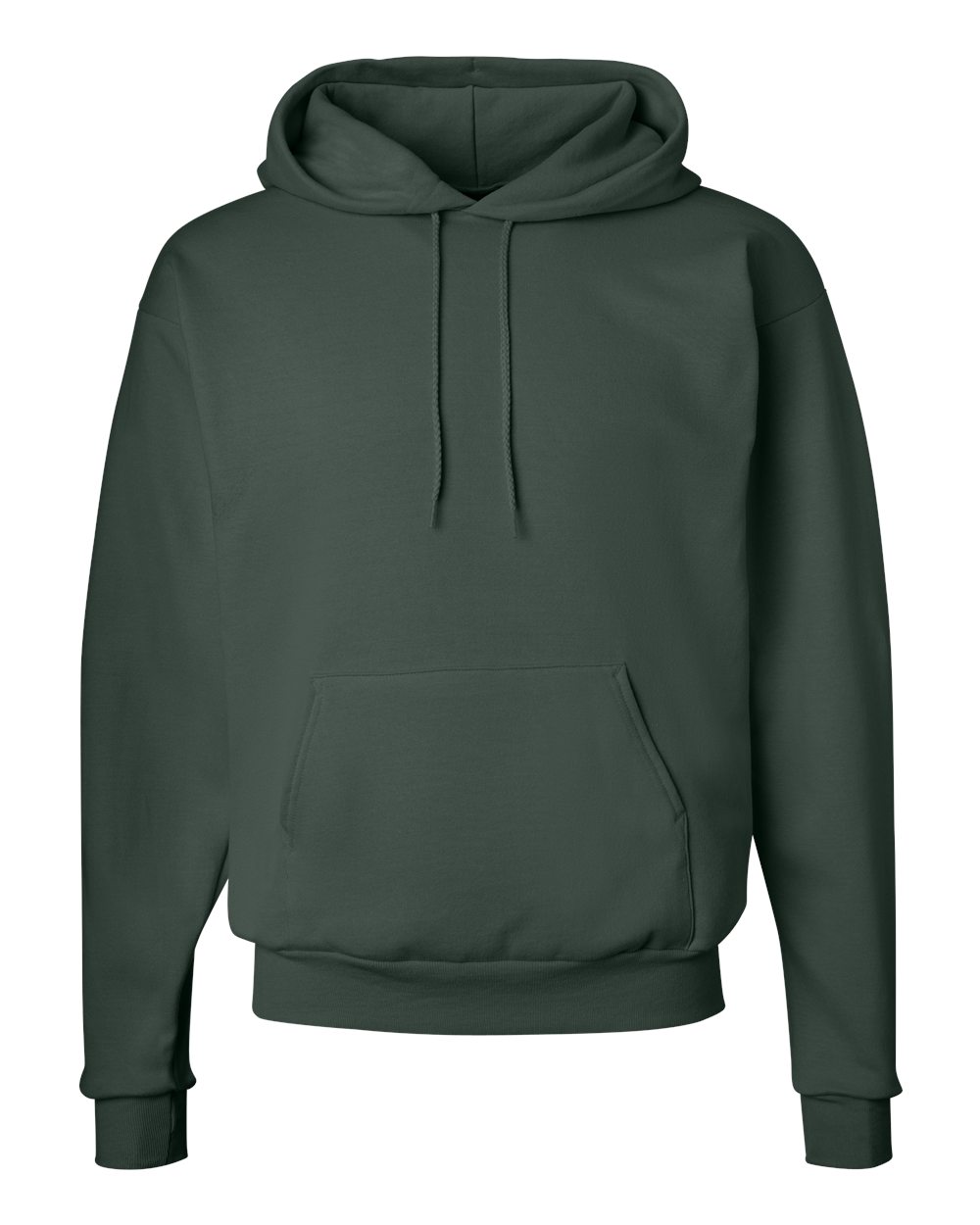 Hanes P170 - Unisex EcoSmart® Hooded Sweatshirt - Deep Forest