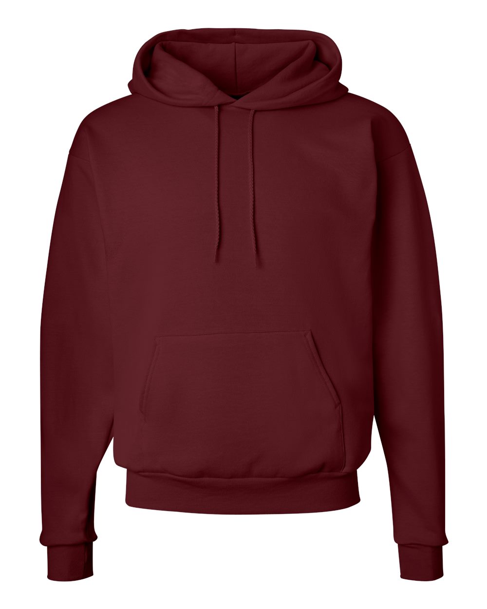 Hanes P170 - Unisex EcoSmart® Hooded Sweatshirt - Maroon