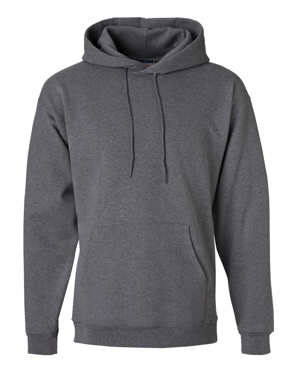 Hanes F170 - Unisex Ultimate Cotton® Hooded Sweatshirt - Charcoal Heather