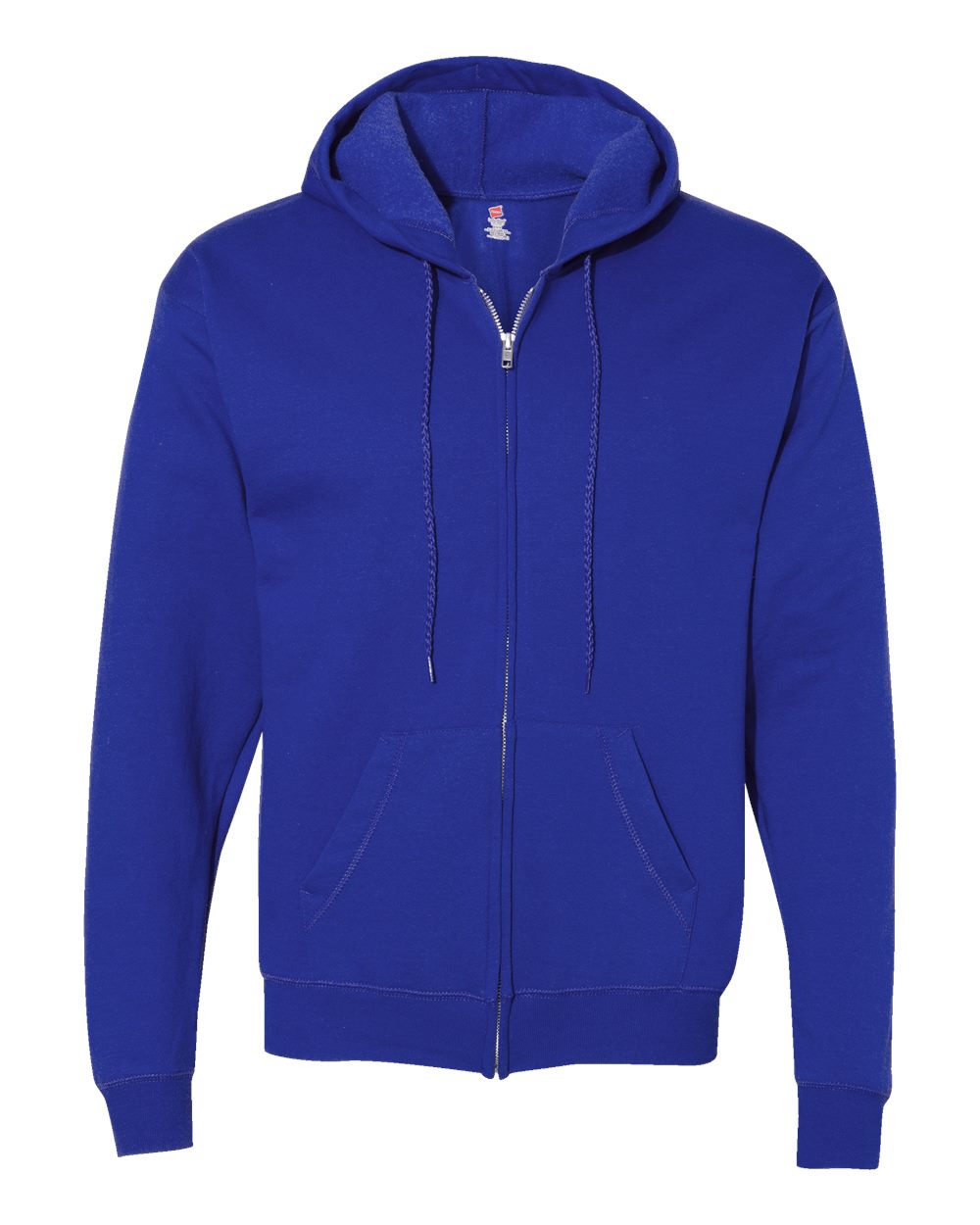 Hanes P180 - Unisex EcoSmart® Full-Zip Hooded Sweatshirt - Deep Royal
