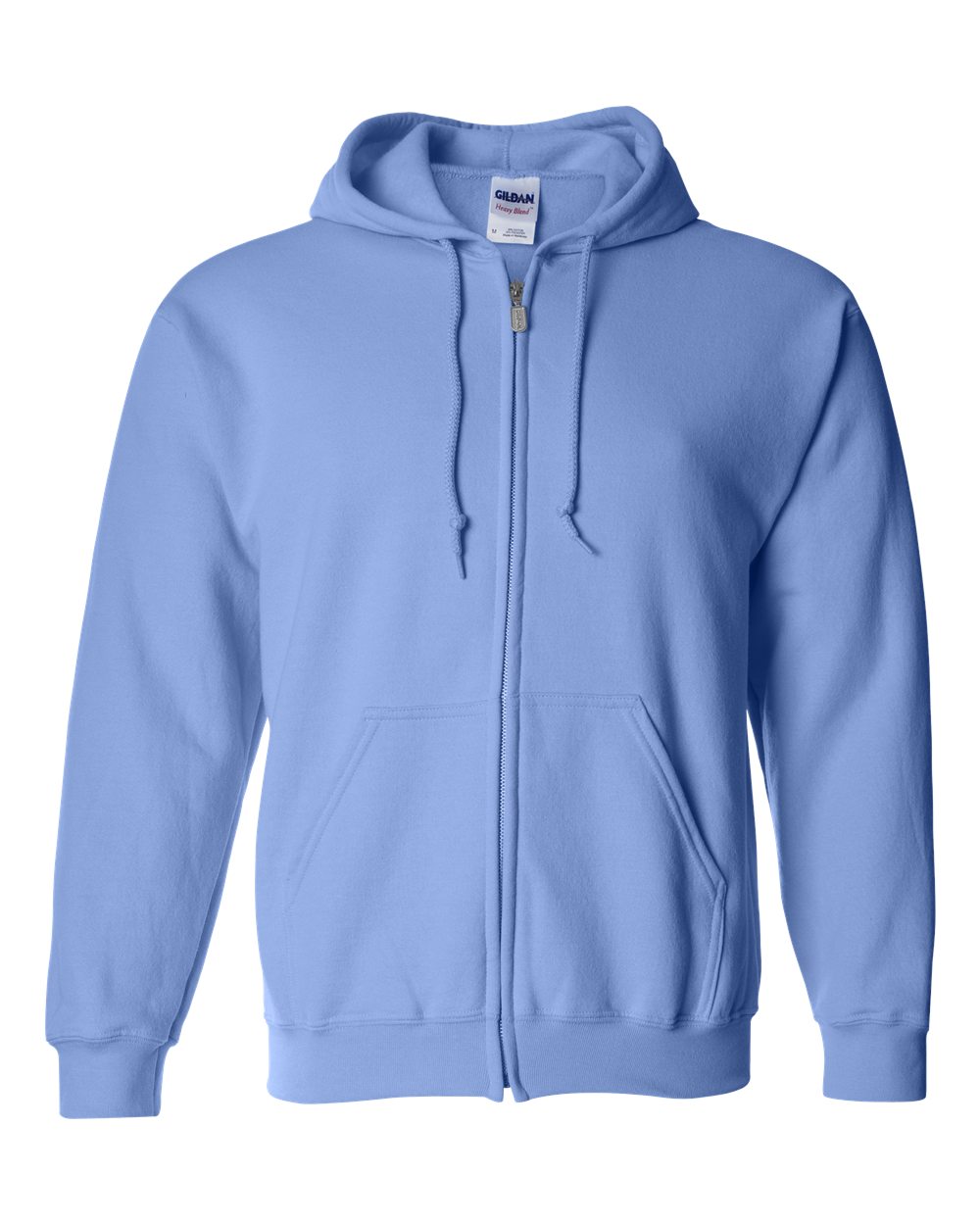 Gildan 18600 - Unisex Heavy Blend™ Full-Zip Hooded Sweatshirt - Carolina Blue