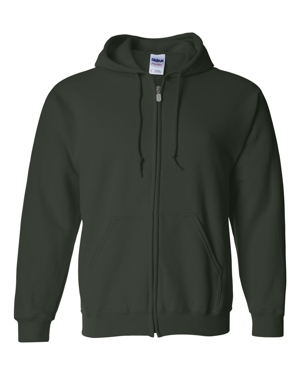 Gildan 18600 - Unisex Heavy Blend™ Full-Zip Hooded Sweatshirt - Forest