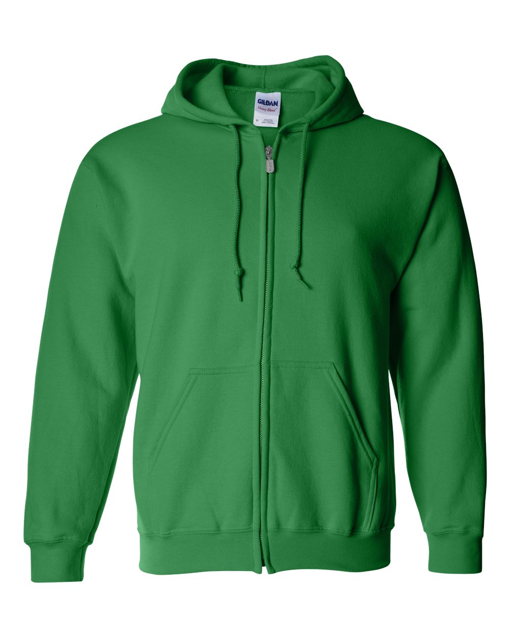 Gildan 18600 - Unisex Heavy Blend™ Full-Zip Hooded Sweatshirt - Irish Green