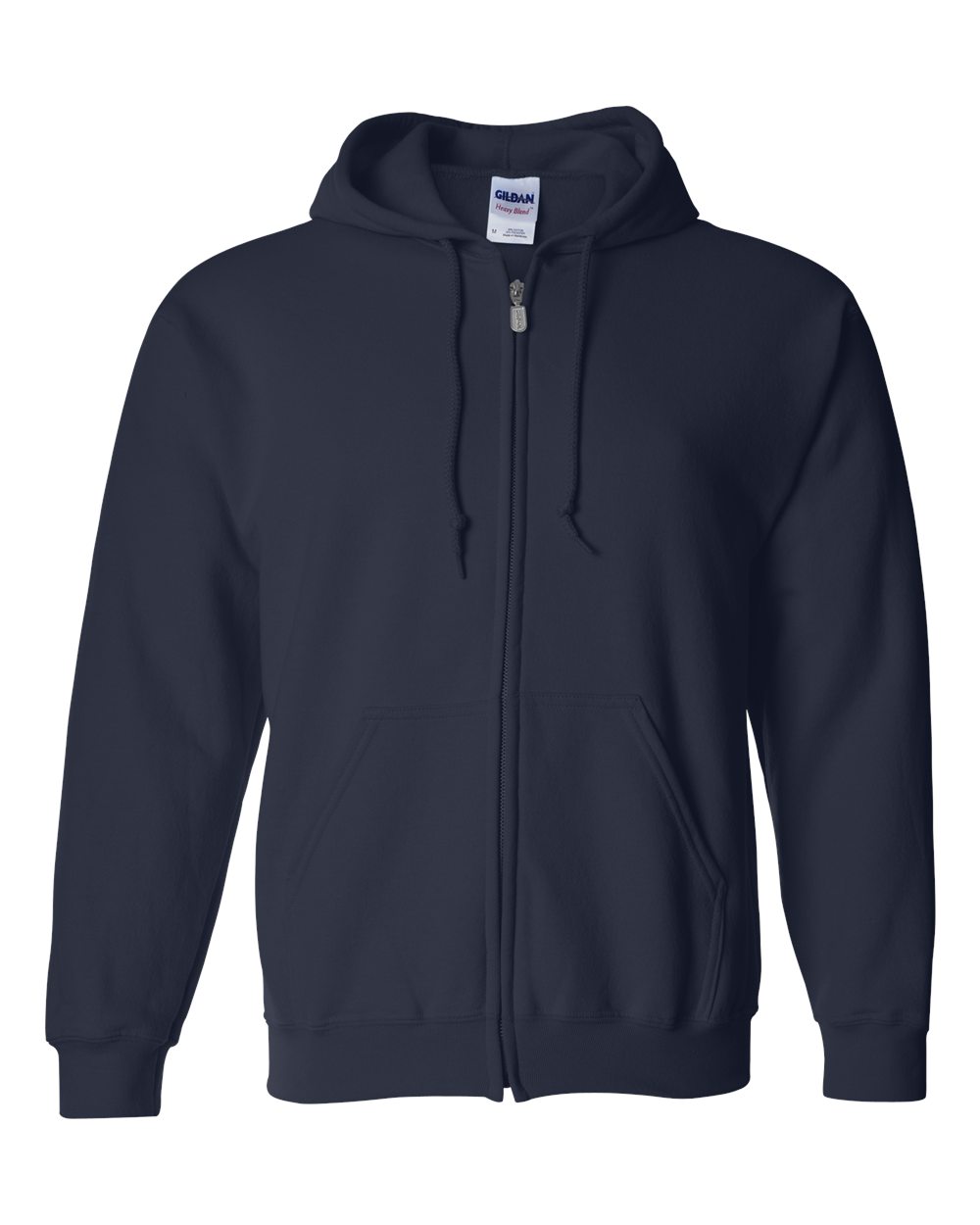 Gildan 18600 - Unisex Heavy Blend™ Full-Zip Hooded Sweatshirt - Navy