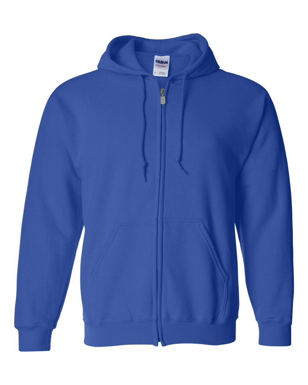 Gildan 18600 - Unisex Heavy Blend™ Full-Zip Hooded Sweatshirt - Royal