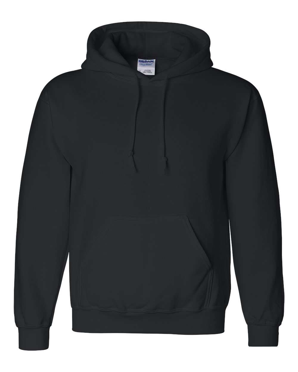Gildan 12500 - Unisex DryBlend® Hooded Sweatshirt - Black