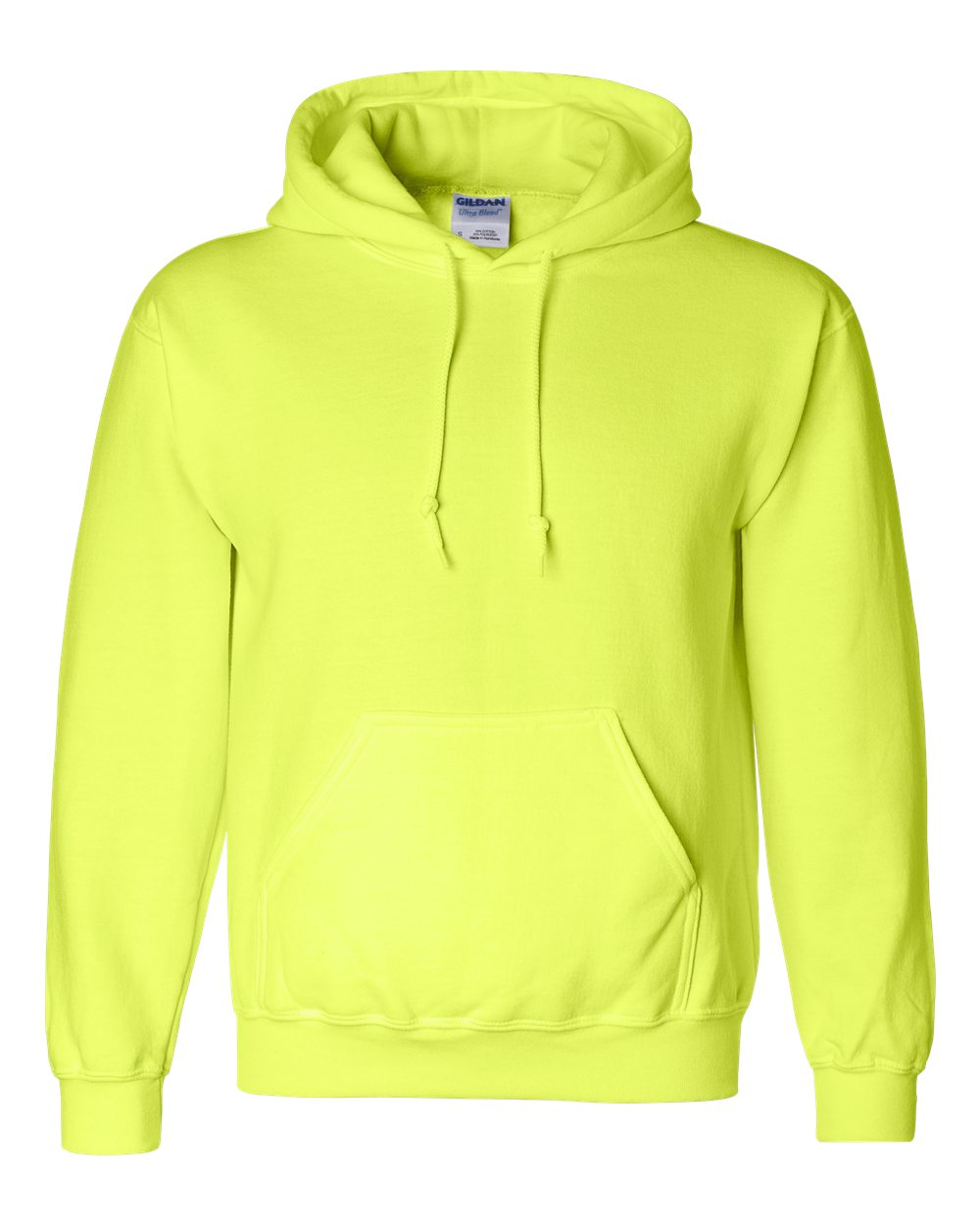 Gildan 12500 - Unisex DryBlend® Hooded Sweatshirt - Safety Green