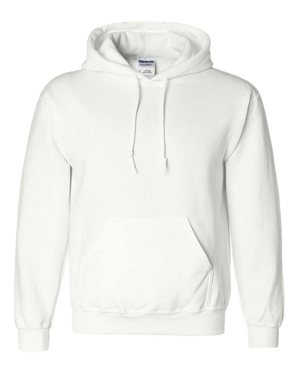 Gildan 12500 - Unisex DryBlend® Hooded Sweatshirt - White
