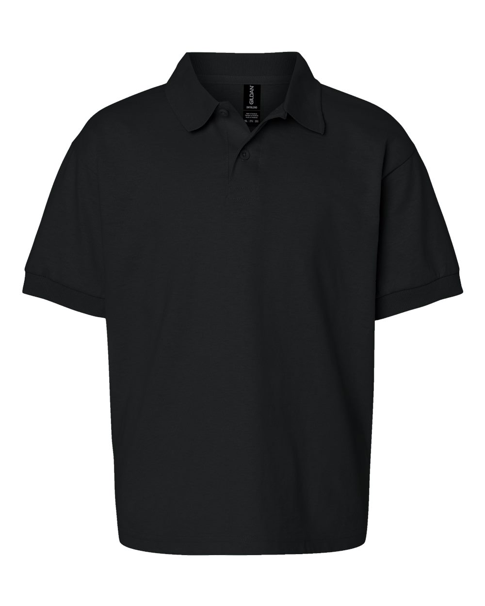 Gildan 8800B - Youth DryBlend® Jersey Polo - Black