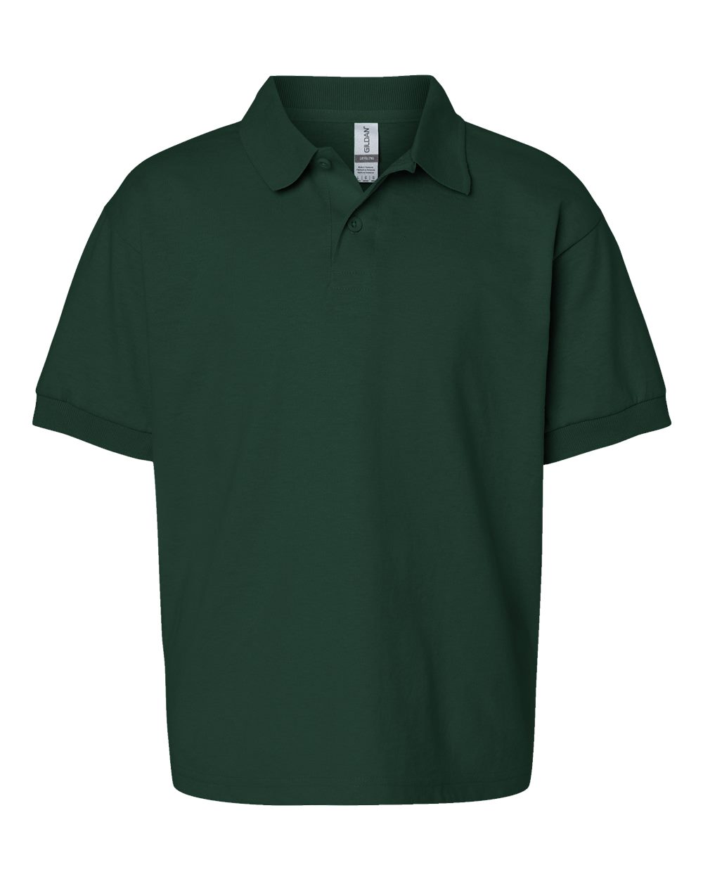 Gildan 8800B - Youth DryBlend® Jersey Polo - Forest Green
