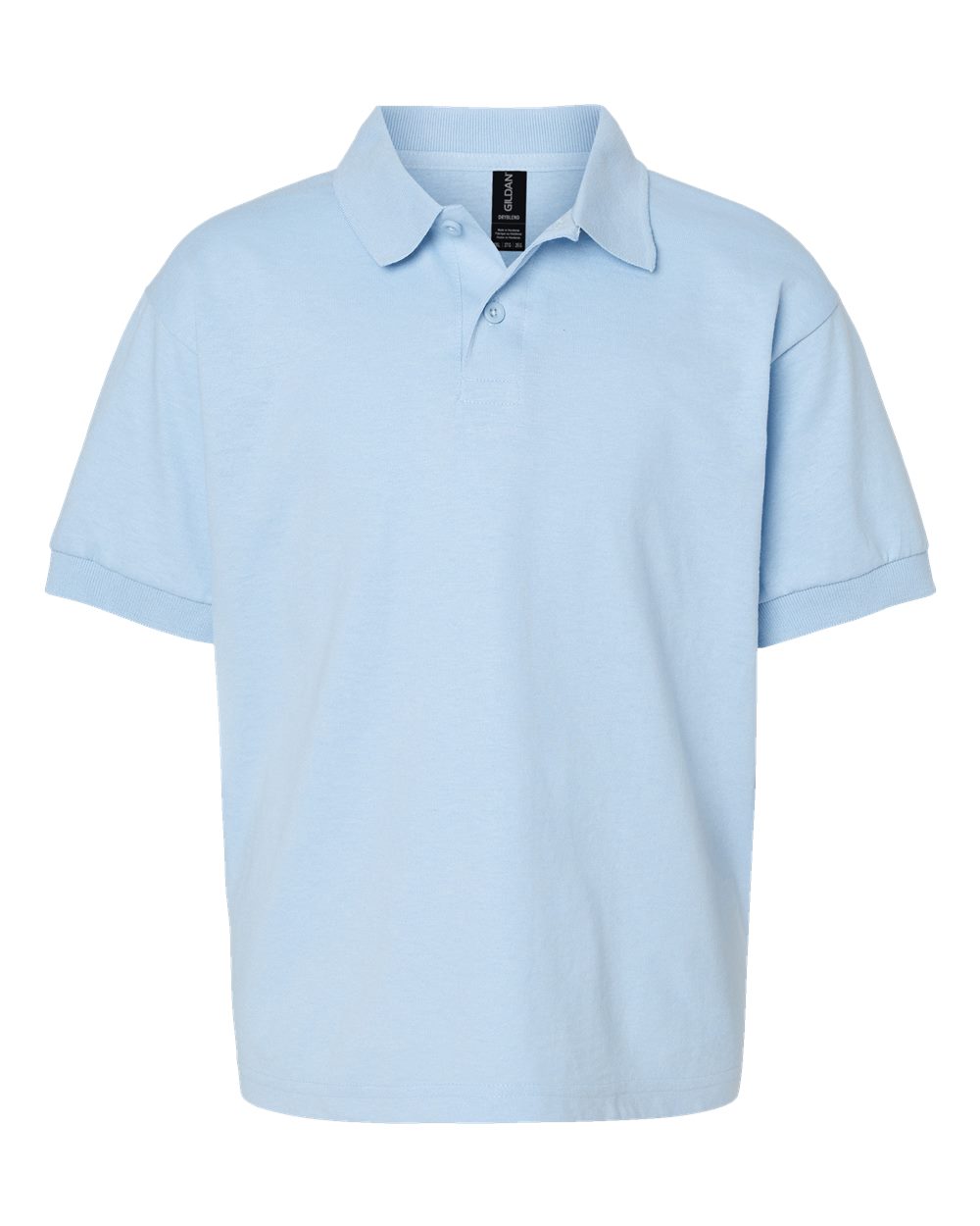 Gildan 8800B - Youth DryBlend® Jersey Polo - Light Blue