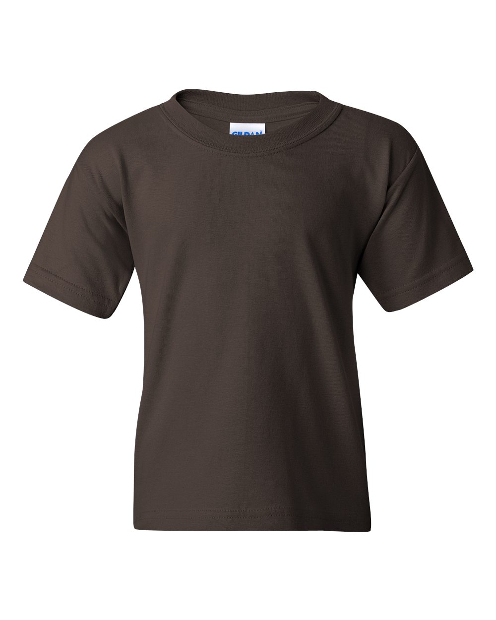 Gildan 5000B - Youth Heavy Cotton™ T-Shirt - Dark Chocolate