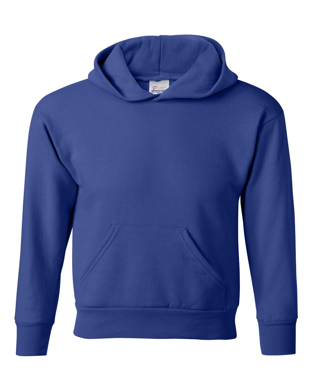 Hanes P473 - Youth EcoSmart® Hooded Sweatshirt - Deep Royal