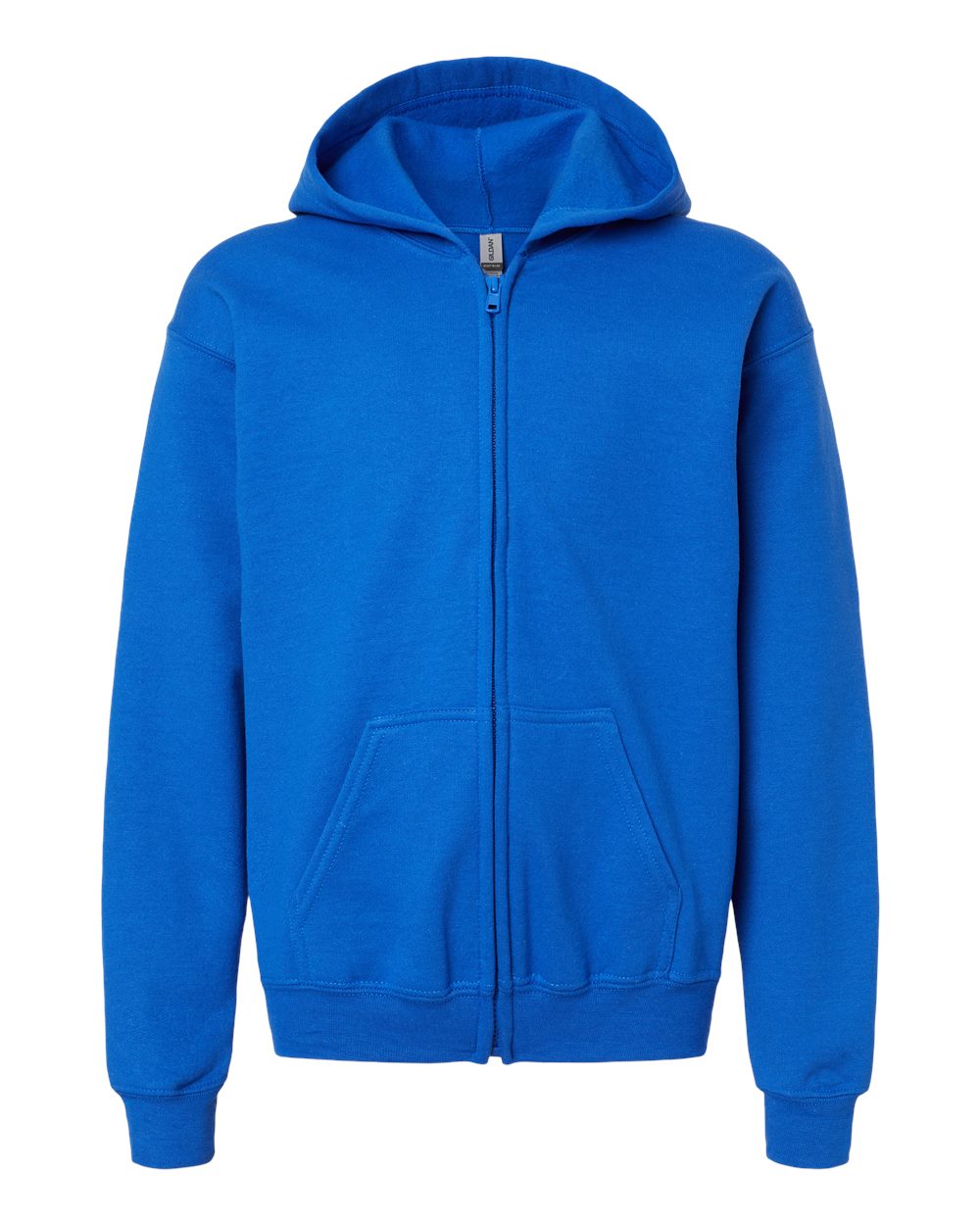 Gildan 18600B - Youth Heavy Blend™ Full-Zip Hooded Sweatshirt - Royal