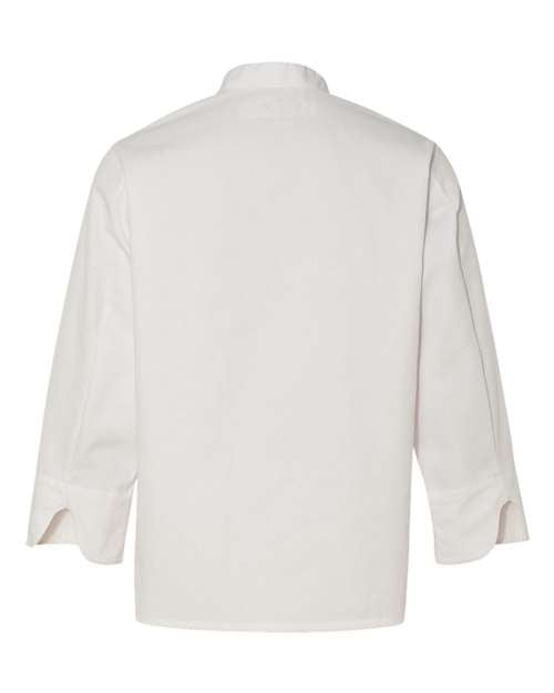 Chef Designs Eight Pearl Button Chef Coat with Thermometer Pocket 0413