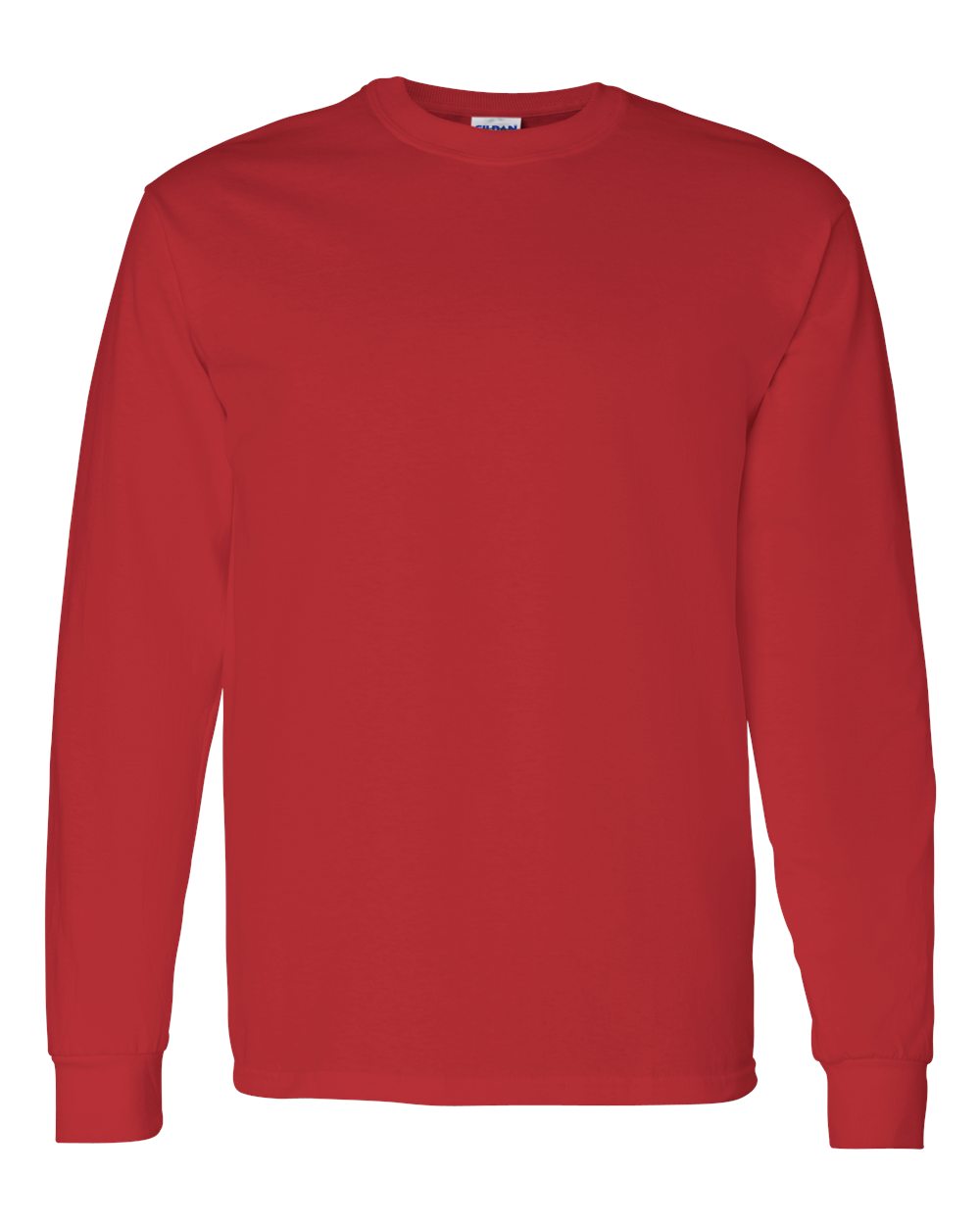 Gildan 5400 - Unisex Heavy Cotton™ Long Sleeve T-Shirt - Red