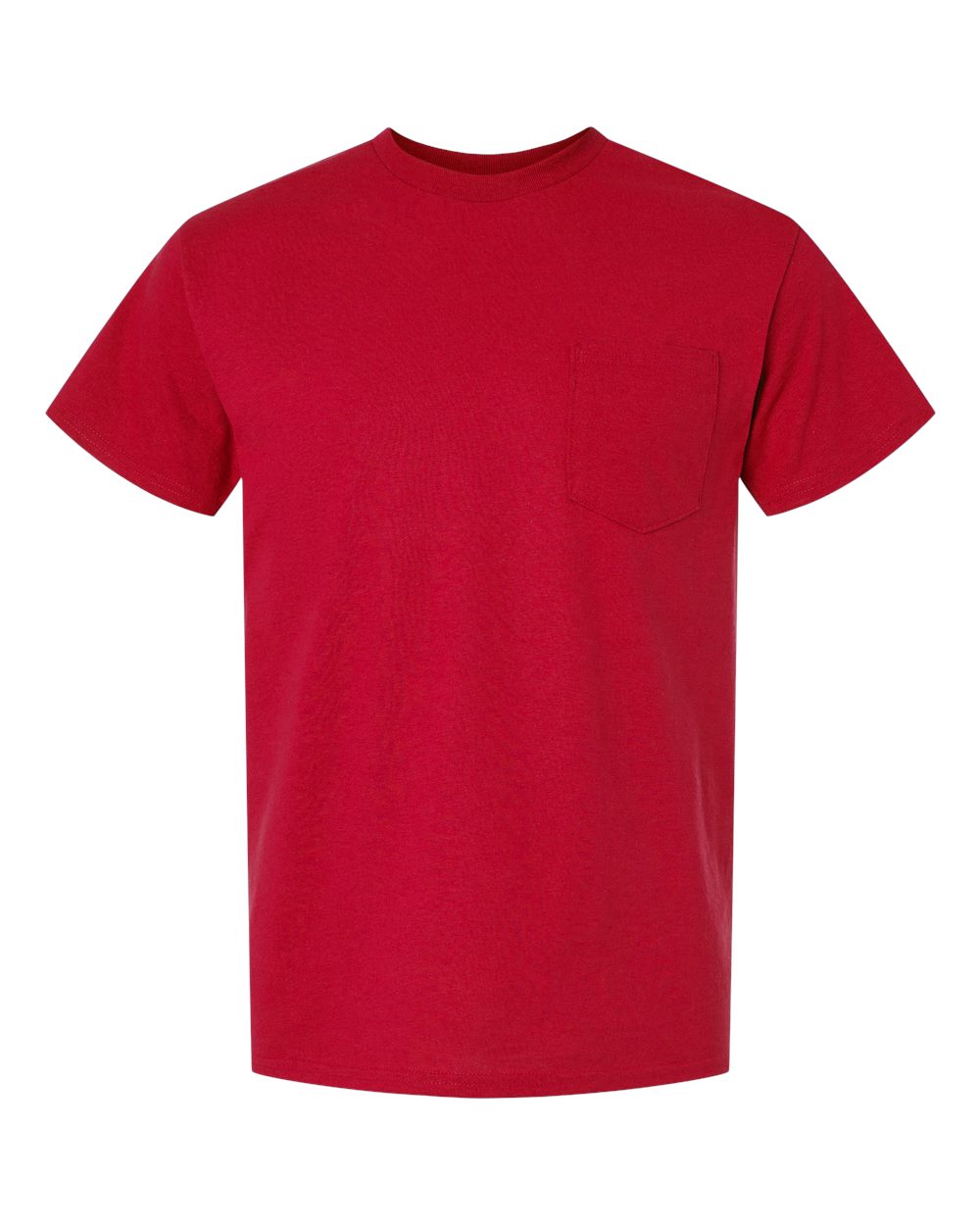 Gildan 8300 - Unisex DryBlend® Pocket T-Shirt - Red