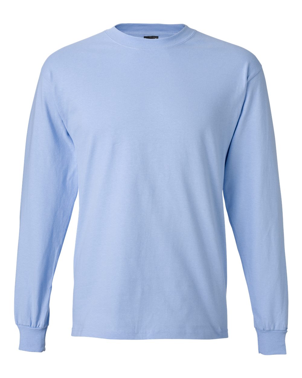 Hanes 5186 - Unisex Beefy-T® Long Sleeve T-Shirt - Light Blue