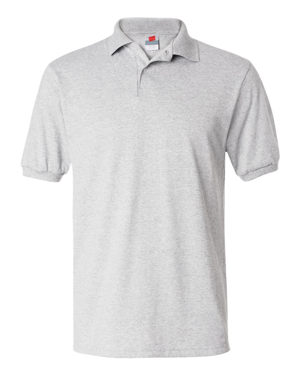 Hanes 054X - Unisex EcoSmart® Jersey Polo - Ash