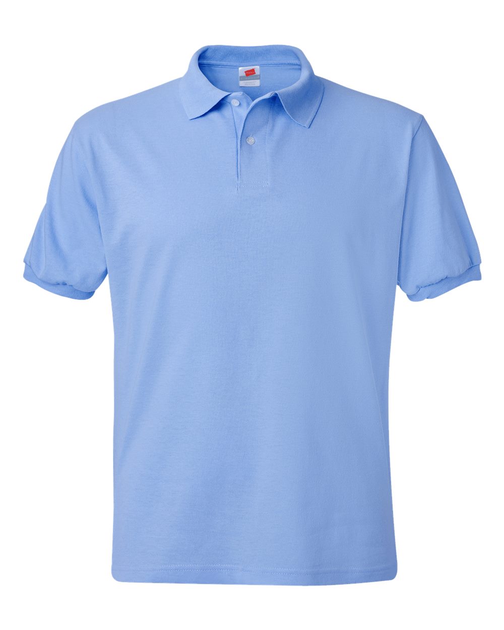 Hanes 054X - Unisex EcoSmart® Jersey Polo - Light Blue