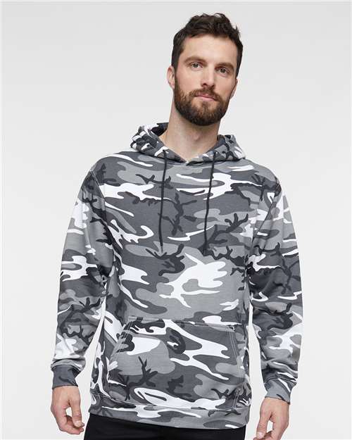Code Five Unisex Camo Fleece Hoodie Sweatshirt 3969
