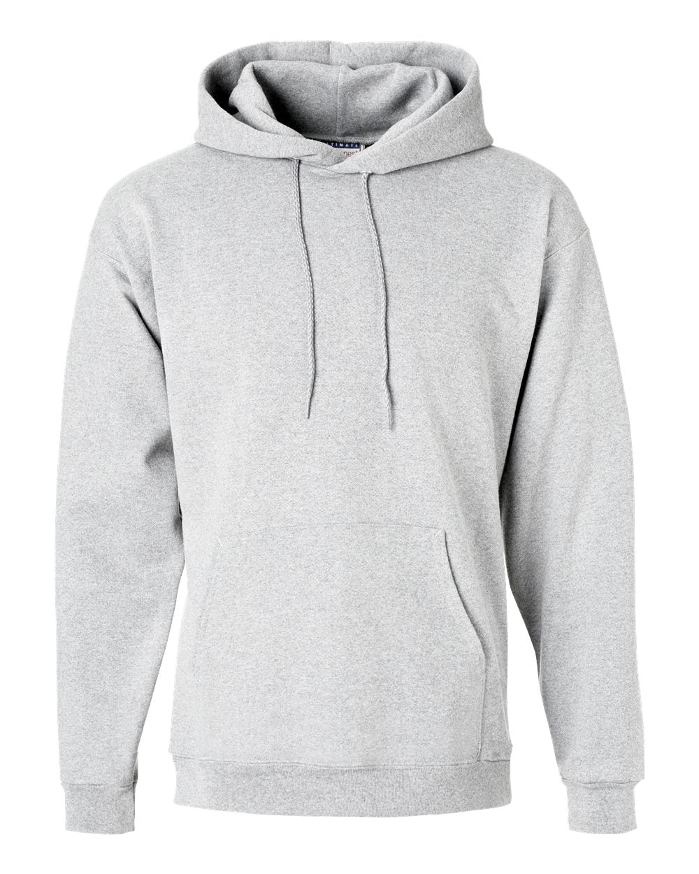 Hanes F170 - Unisex Ultimate Cotton® Hooded Sweatshirt - Ash