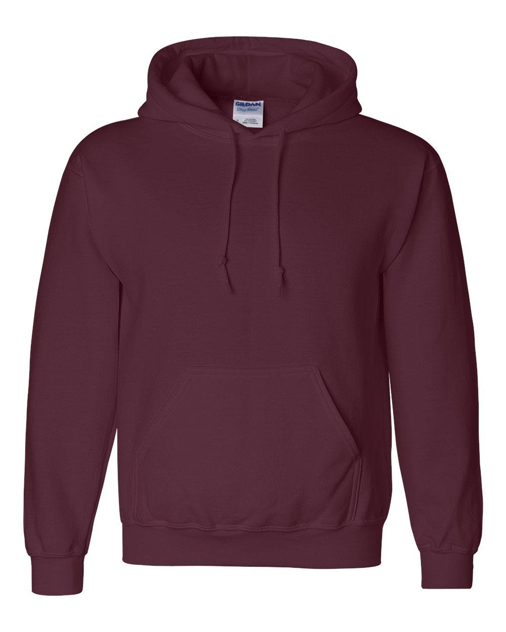 Gildan 12500 - Unisex DryBlend® Hooded Sweatshirt - Maroon