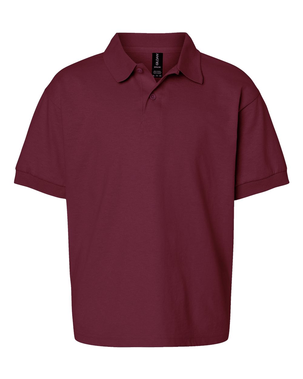 Gildan 8800B - Youth DryBlend® Jersey Polo - Maroon