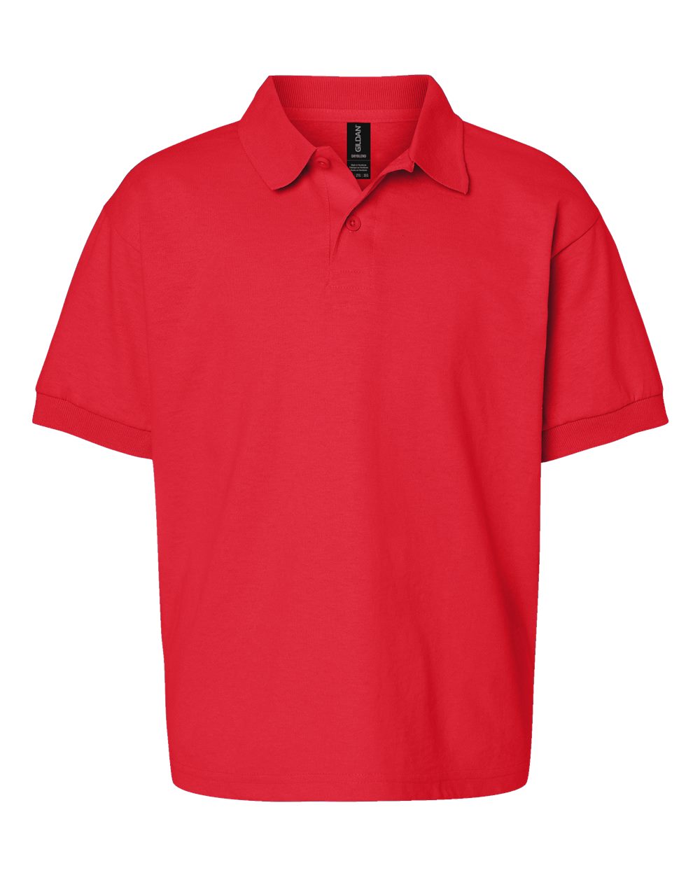 Gildan 8800B - Youth DryBlend® Jersey Polo - Red