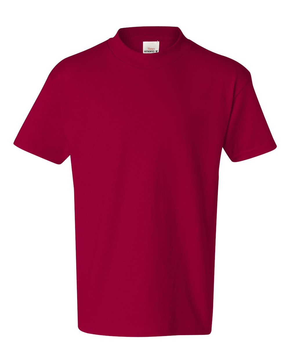 Hanes 5450 - Youth Authentic T-Shirt - Deep Red