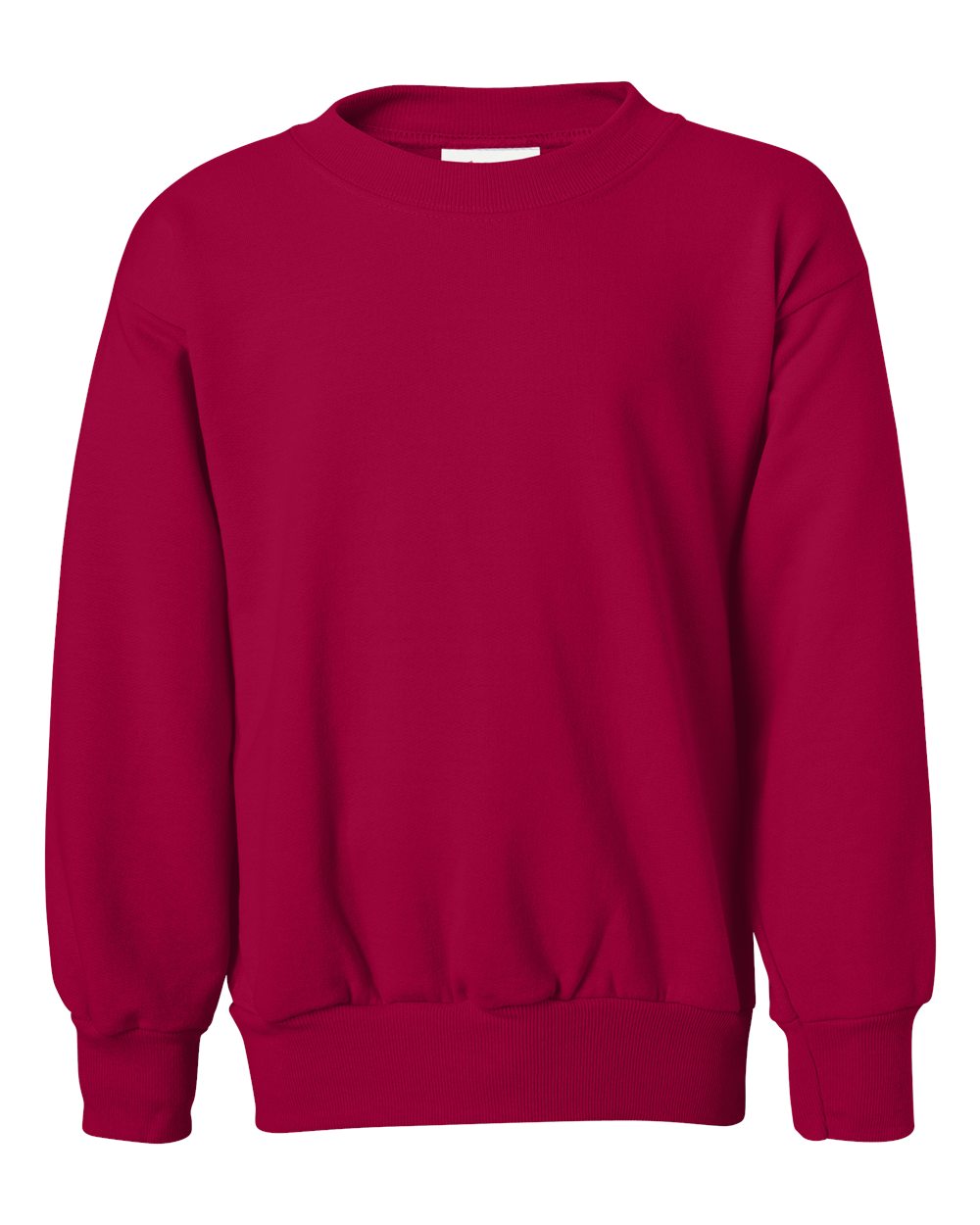 Hanes P360 - Youth EcoSmart® Crewneck Sweatshirt - Deep Red
