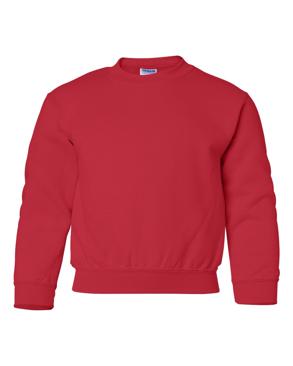 Gildan 18000B - Youth Heavy Blend™ Crewneck Sweatshirt - Red