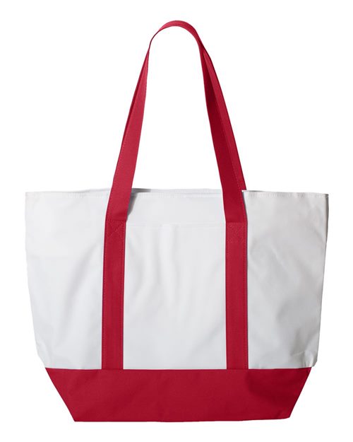 Liberty Bags Bay View Giant Zippered Tote 7006