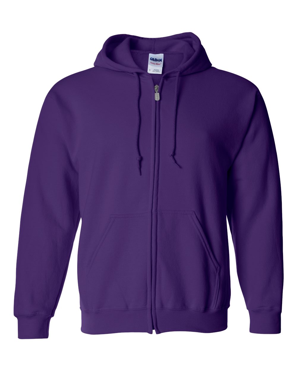 Gildan 18600 - Unisex Heavy Blend™ Full-Zip Hooded Sweatshirt - Purple