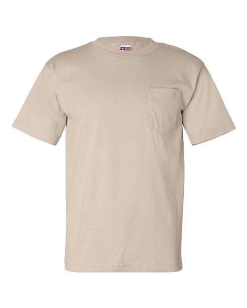 Bayside Unisex USA-Made Pocket T-Shirt 7100