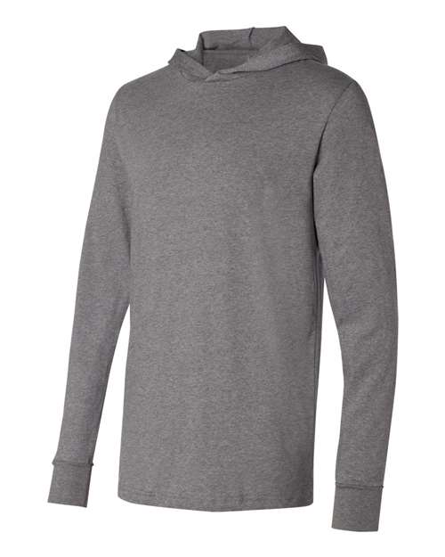 BELLA + CANVAS Unisex Jersey Hooded Long Sleeve Tee 3512