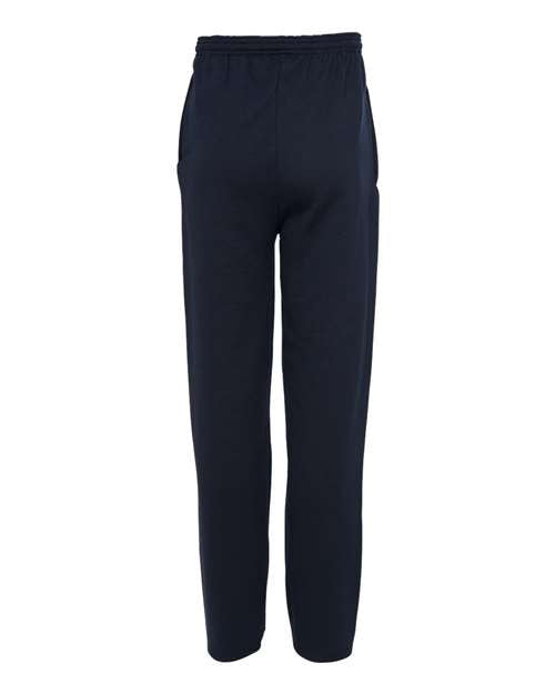Champion Unisex Powerblend® Open-Bottom Sweatpants with Pockets P800