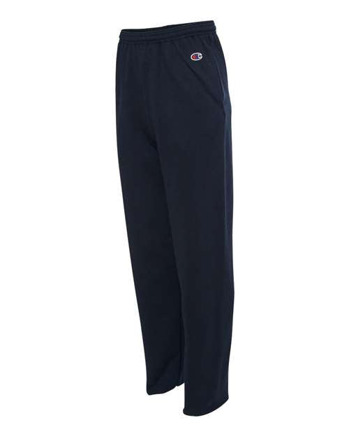 Champion Unisex Powerblend® Open-Bottom Sweatpants with Pockets P800