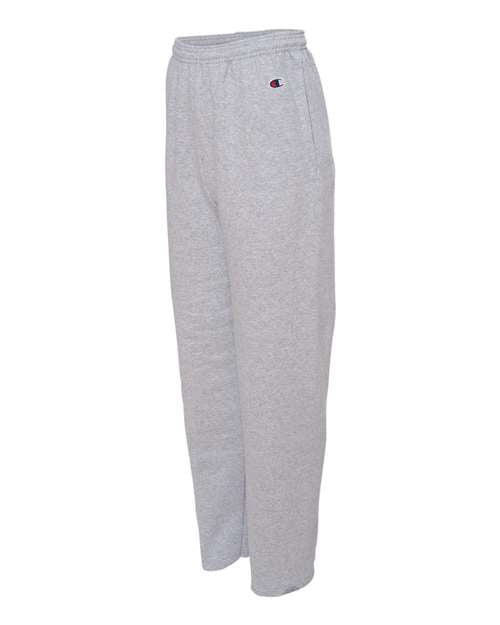 Champion Unisex Powerblend® Open-Bottom Sweatpants with Pockets P800