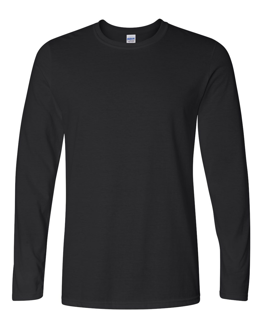 Gildan 64400 - Unisex Softstyle® Long Sleeve T-Shirt - Black