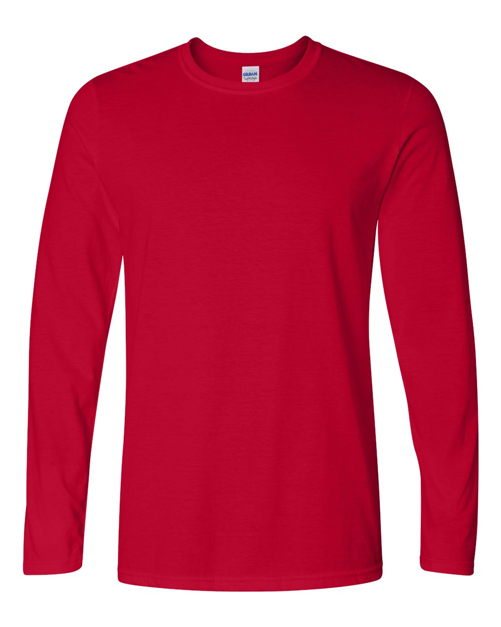Gildan 64400 - Unisex Softstyle® Long Sleeve T-Shirt - Cherry Red