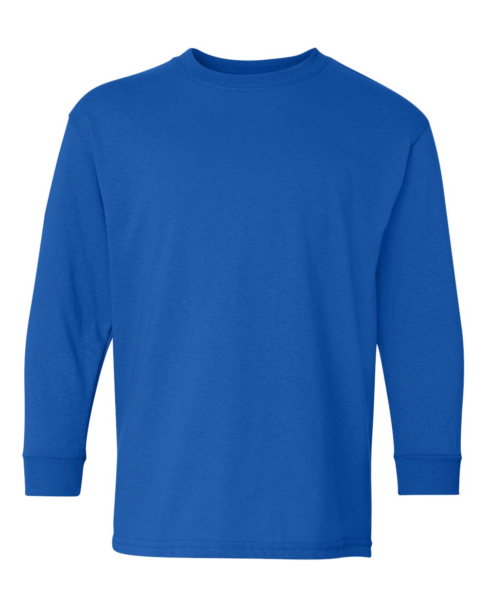 Gildan 5400B - Youth Heavy Cotton™ Long Sleeve T-Shirt - Royal