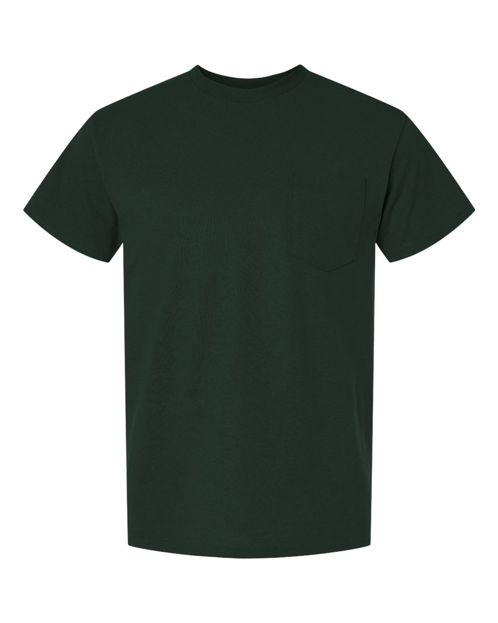 Gildan 8300 - Unisex DryBlend® Pocket T-Shirt - Forest Green